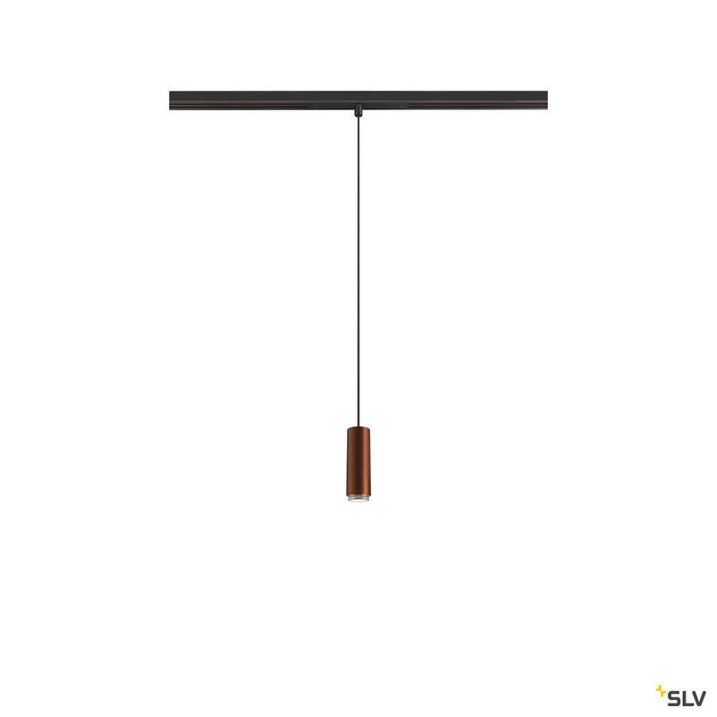 SLV 1007747 LALU®, pendant light, 48V, Led Base, Mix&Match, 150 cm, 8 W, 3000 K, DALI, bronze