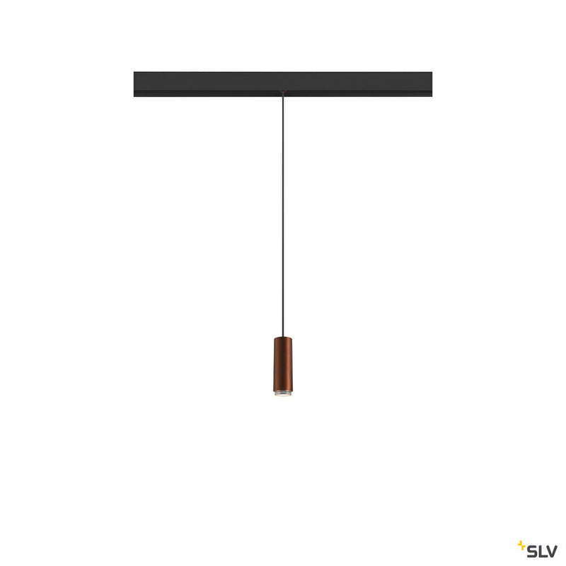 SLV 1007747 LALU®, pendant light, 48V, Led Base, Mix&Match, 150 cm, 8 W, 3000 K, DALI, bronze