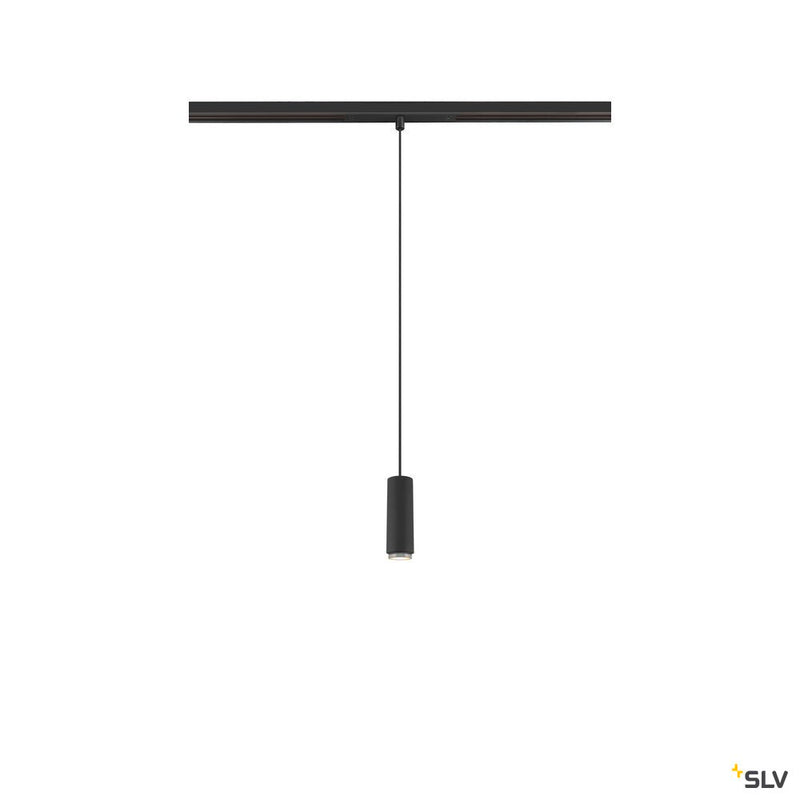 SLV 1007749 LALU®, pendant light, 48V, Led Base, Mix&Match, 150 cm, 8 W, 3000 K, DALI, black