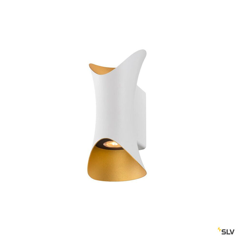 SLV 1007806 MODELA, wall light, up/down, 2700 K, PHASE, white/gold