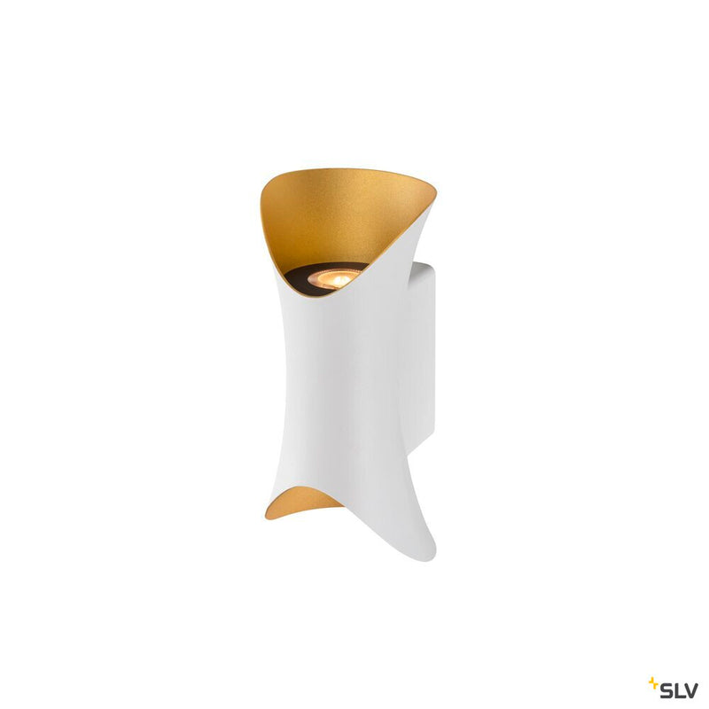 SLV 1007806 MODELA, wall light, up/down, 2700 K, PHASE, white/gold