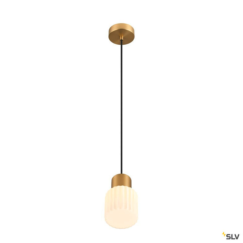 SLV 1007860 VARYT glass shade, pleated