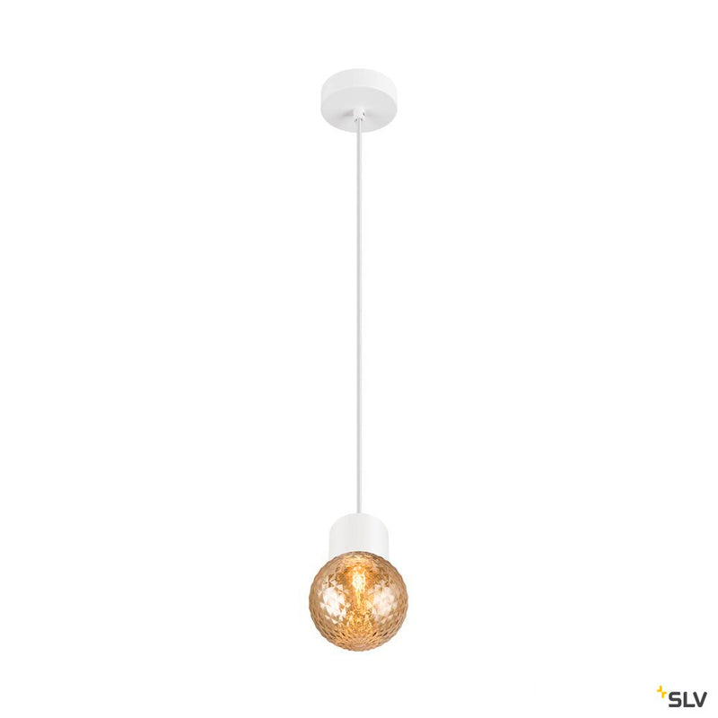 SLV 1008023 VARYT glass shade, Diamant amber