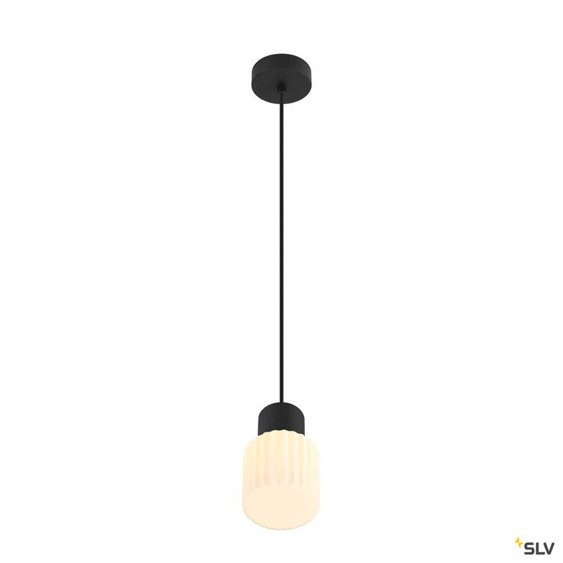 SLV 1007860 VARYT glass shade, pleated