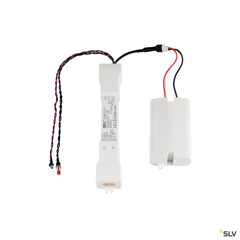 SLV 1007892 Emergency lighting element, incl. rechargeable battery, status display, test functions, DALI