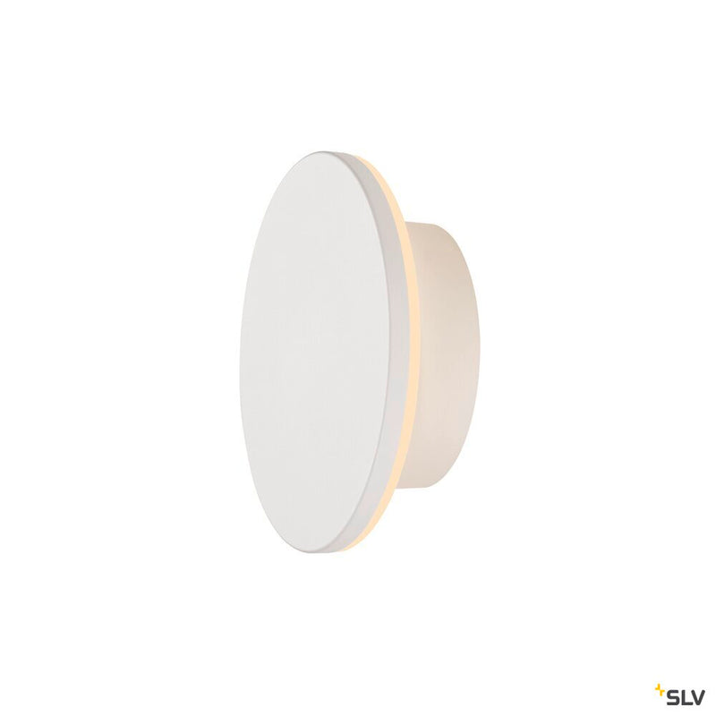 SLV 1007912 D-RING S, wall light, PHASE, 2700/3000 K, PHASE, IP65, white