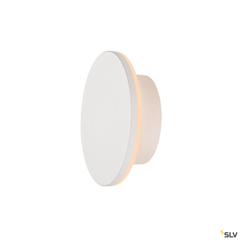 SLV 1007912 D-RING S, wall light, PHASE, 2700/3000 K, PHASE, IP65, white