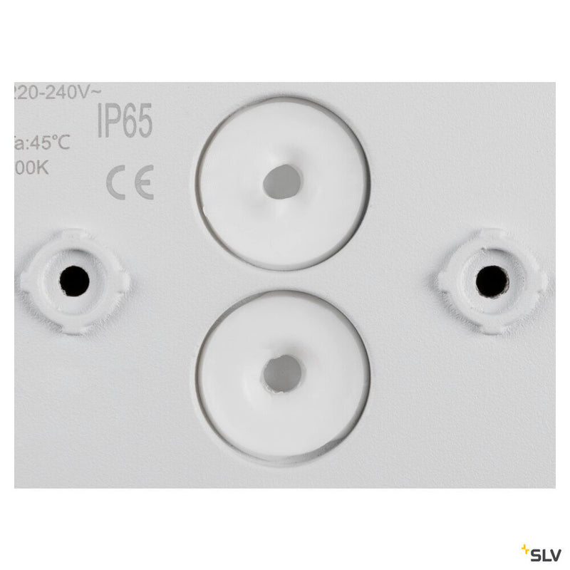 SLV 1007914 D-RING M, wall light, PHASE, 2700/3000 K, PHASE, IP65, white