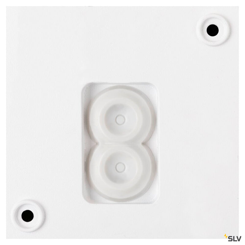 SLV 1007917 Q-RING, wall light, sensor, 3000 K, IP54, white