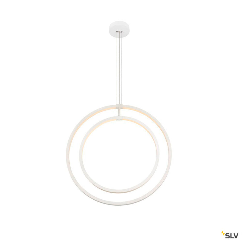 SLV 1008003 ONE VERTICAL PD, pendant light, 180 cm, 2700/3000 K, PHASE, white