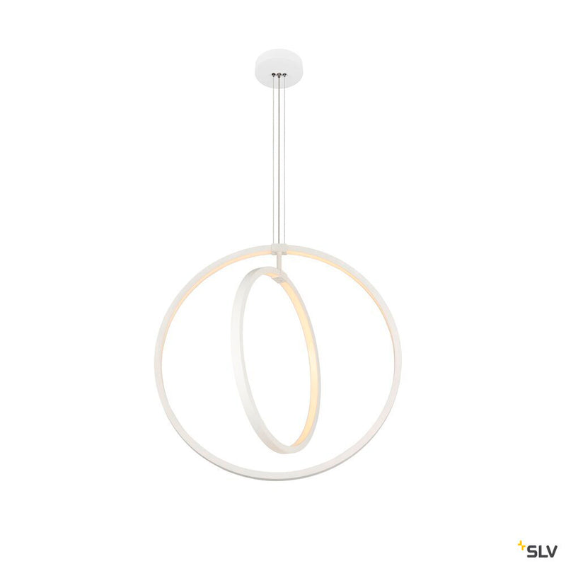 SLV 1008003 ONE VERTICAL PD, pendant light, 180 cm, 2700/3000 K, PHASE, white