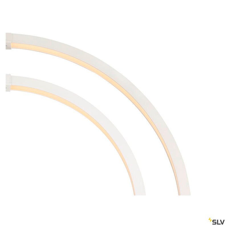 SLV 1008003 ONE VERTICAL PD, pendant light, 180 cm, 2700/3000 K, PHASE, white