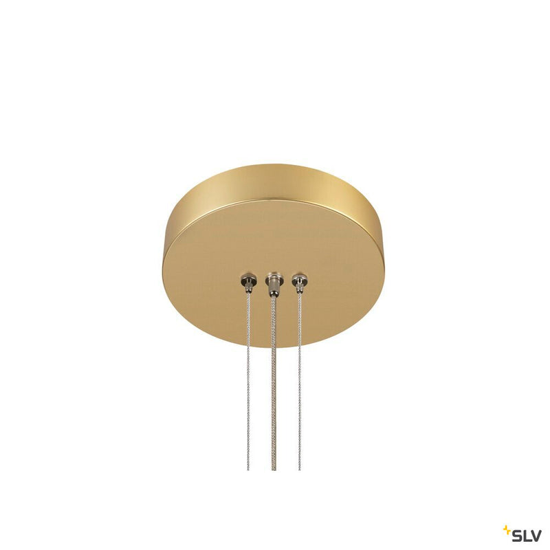 SLV 1008004 ONE VERTICAL PD, pendant light, 180 cm, 2700/3000 K, PHASE, brass