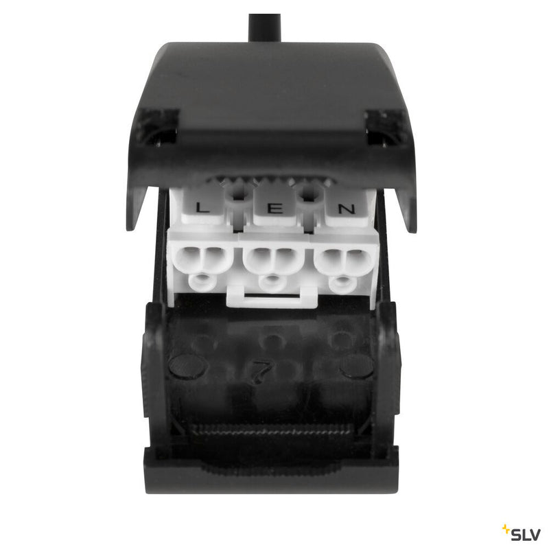 SLV 1008006 NEW TRIA® 155, DOUBLE LED module, 3000 K, 38°, PHASE, black
