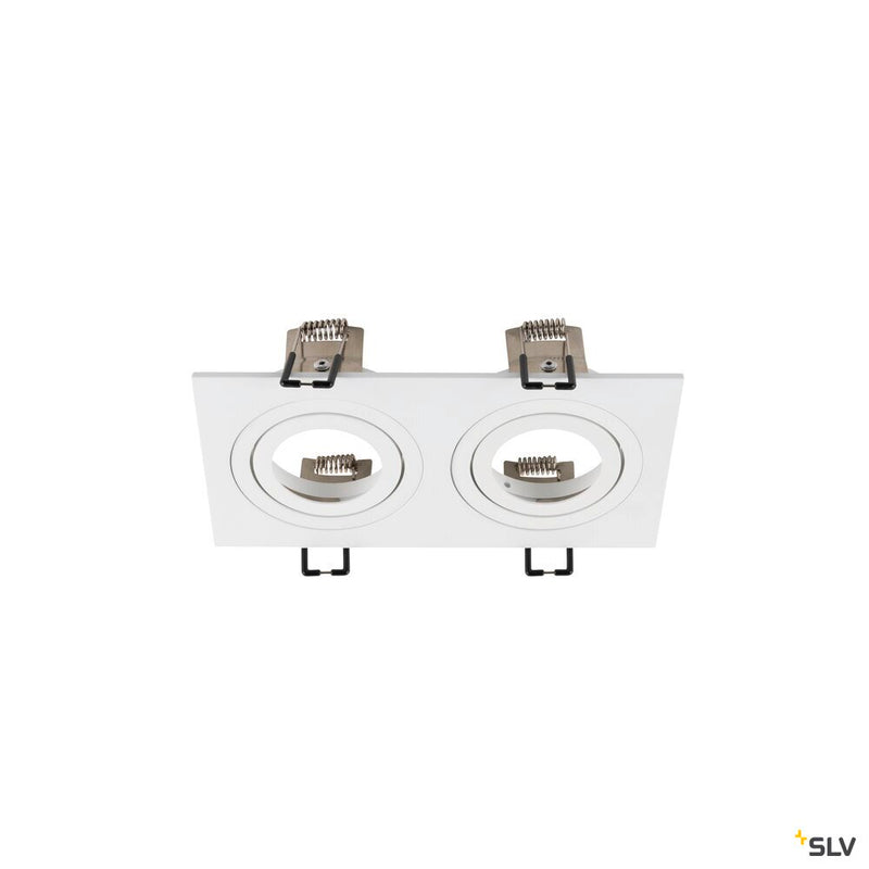 SLV 1008008 NEW TRIA® 155, ceiling installation ring, L: 17 W: 9 H: 4 cm, two-lamp, IP 20, white