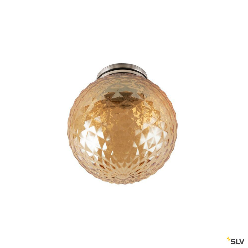 SLV 1008023 VARYT glass shade, Diamant amber