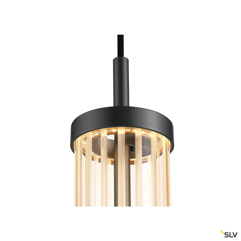 SLV 1008032 QUIMERA, pendant light, pendant length 150 cm, 2700/3000 K, PHASE, dark bronze