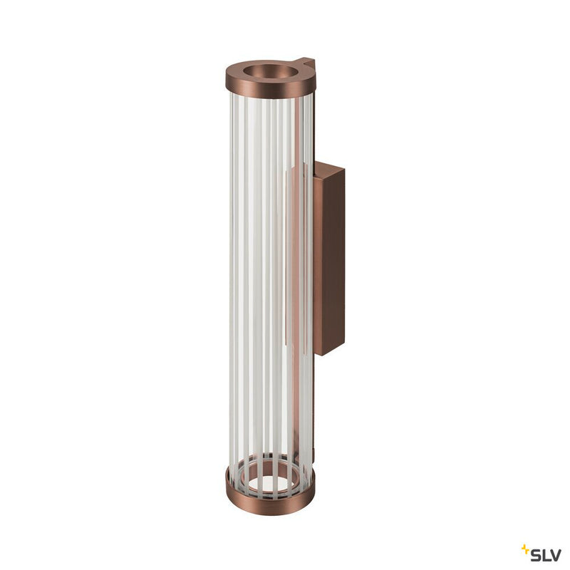 SLV 1008037 QUIMERA, wall-mounted light, 2700/3000 K, PHASE, dark copper