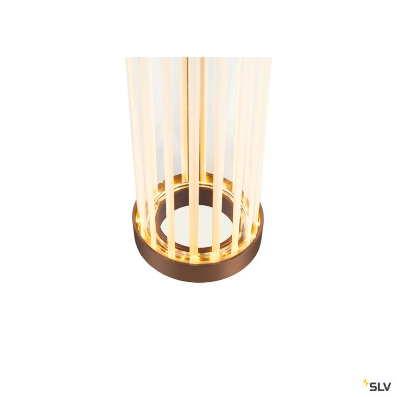 SLV 1008037 QUIMERA, wall-mounted light, 2700/3000 K, PHASE, dark copper
