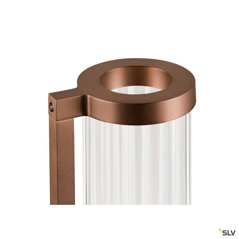 SLV 1008037 QUIMERA, wall-mounted light, 2700/3000 K, PHASE, dark copper