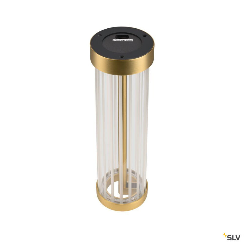 SLV 1008039 QUIMERA, table lamp, 2700/3000 K, brushed brass