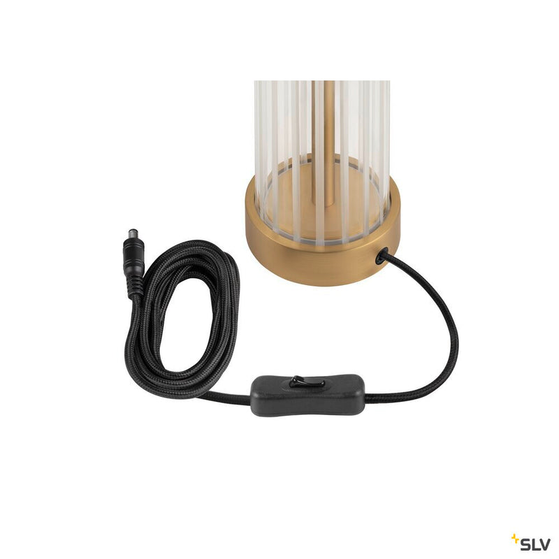 SLV 1008039 QUIMERA, table lamp, 2700/3000 K, brushed brass