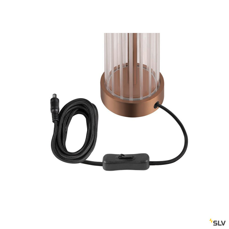 SLV 1008040 QUIMERA, table lamp, 2700/3000 K, dark copper