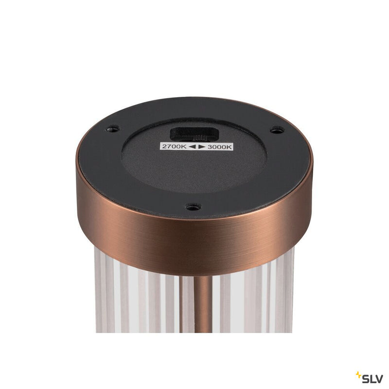 SLV 1008040 QUIMERA, table lamp, 2700/3000 K, dark copper