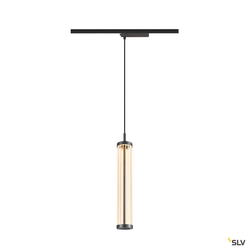 SLV 1008041 QUIMERA, 1~ pendant light, pendant length 150 cm, 2700 K, PHASE, dark bronze