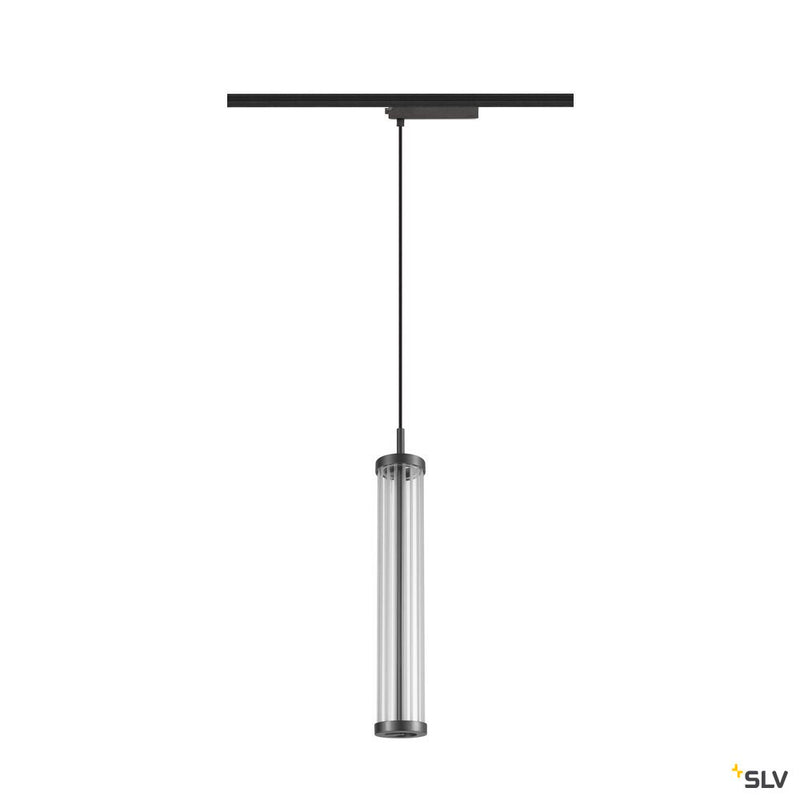 SLV 1008041 QUIMERA, 1~ pendant light, pendant length 150 cm, 2700 K, PHASE, dark bronze