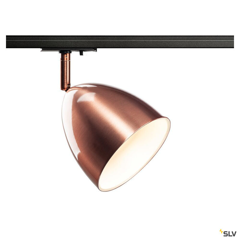 SLV 1008054 PARA CONE 14, 1 phase system light, GU10, copper/white