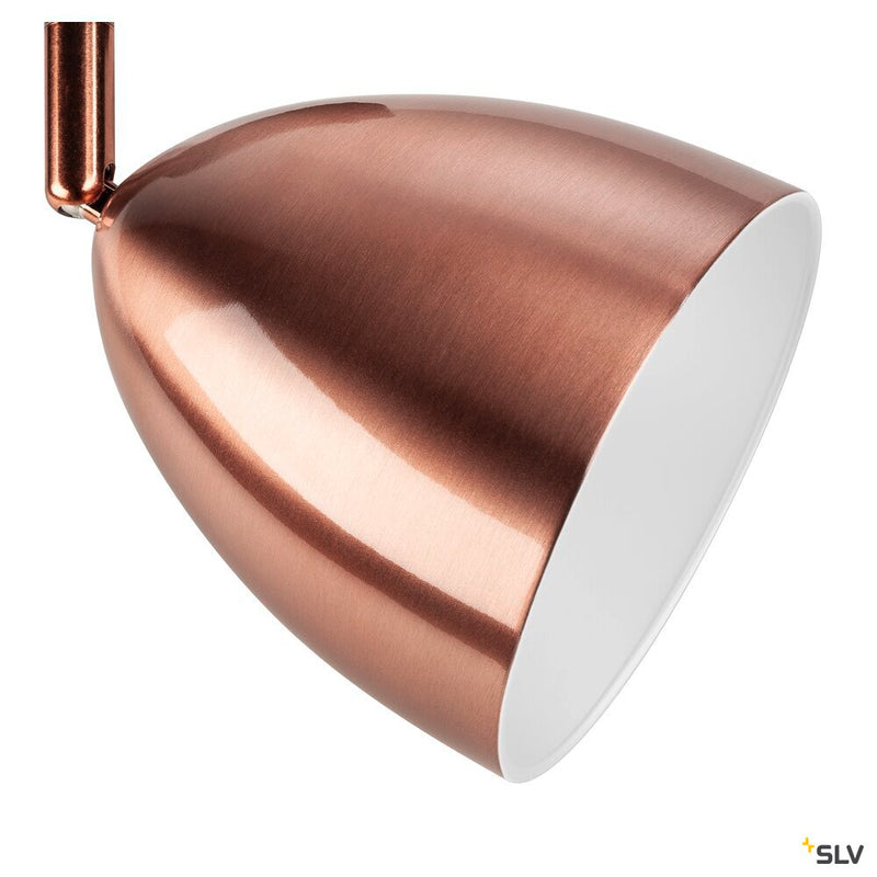 SLV 1008054 PARA CONE 14, 1 phase system light, GU10, copper/white
