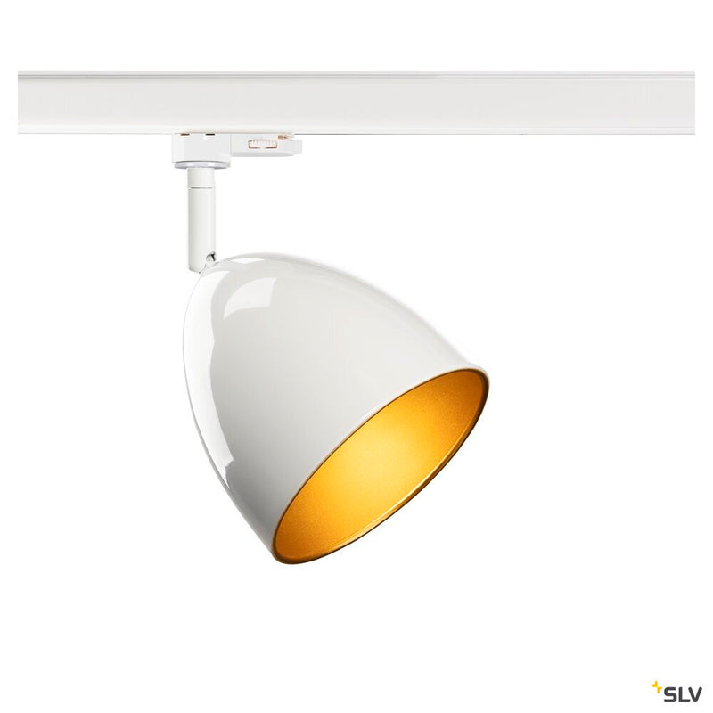 SLV 1008056 PARA CONE 14, 3-phase system light, GU10, white/gold