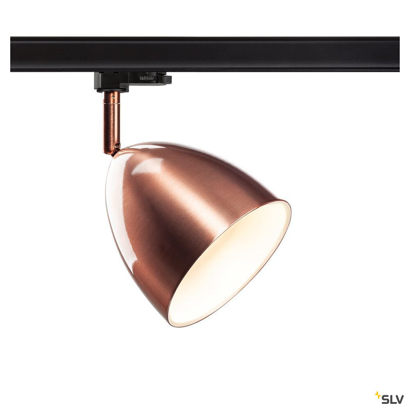 SLV 1008057 PARA CONE 14, 3-phase system light, GU10, copper/white