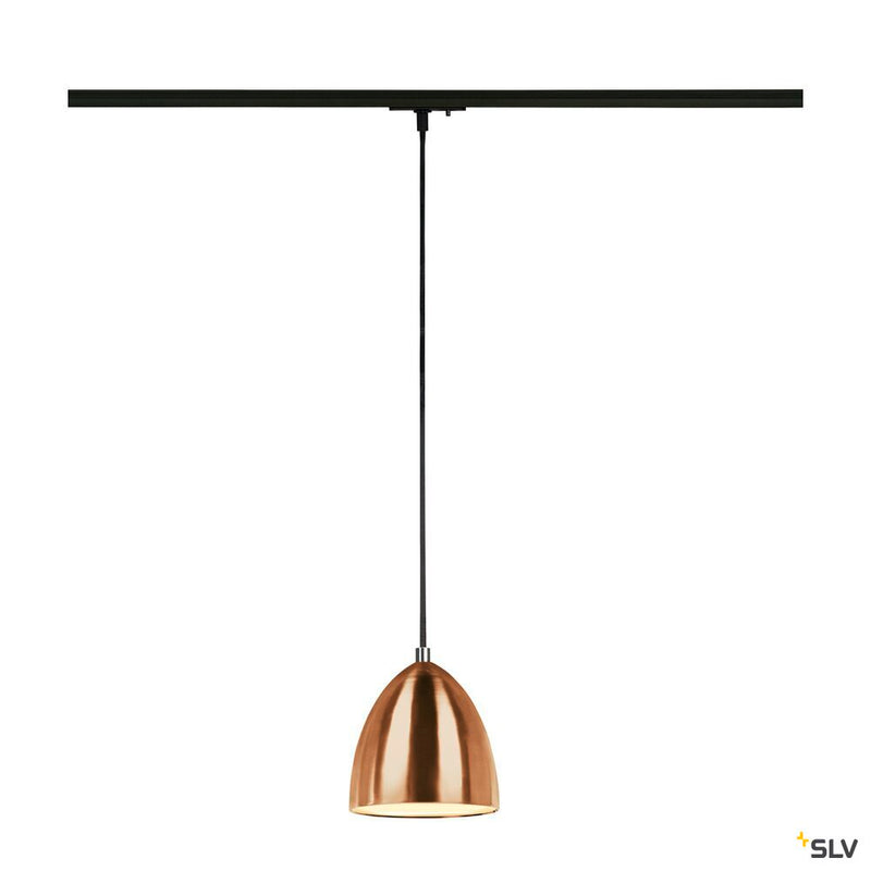 SLV 1008060 PARA CONE 14, pendant light for 1-phase system, GU10, copper