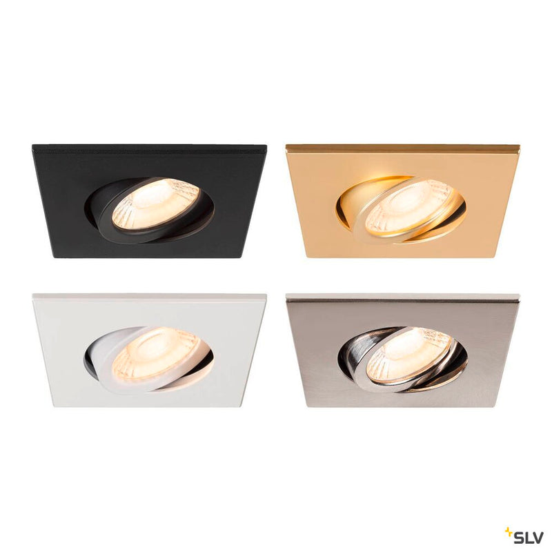 SLV 1008065 UNIVERSAL DOWNLIGHT PHASE recessed light, IP20, 5-7 W, fixed/pivoting, 2700/3000/4000/6500 K, 38°, without cover