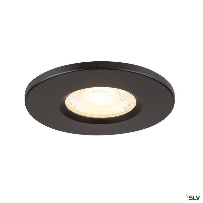 SLV 1008067 UNIVERSAL DOWNLIGHT cover, for Downlight IP65, round, black
