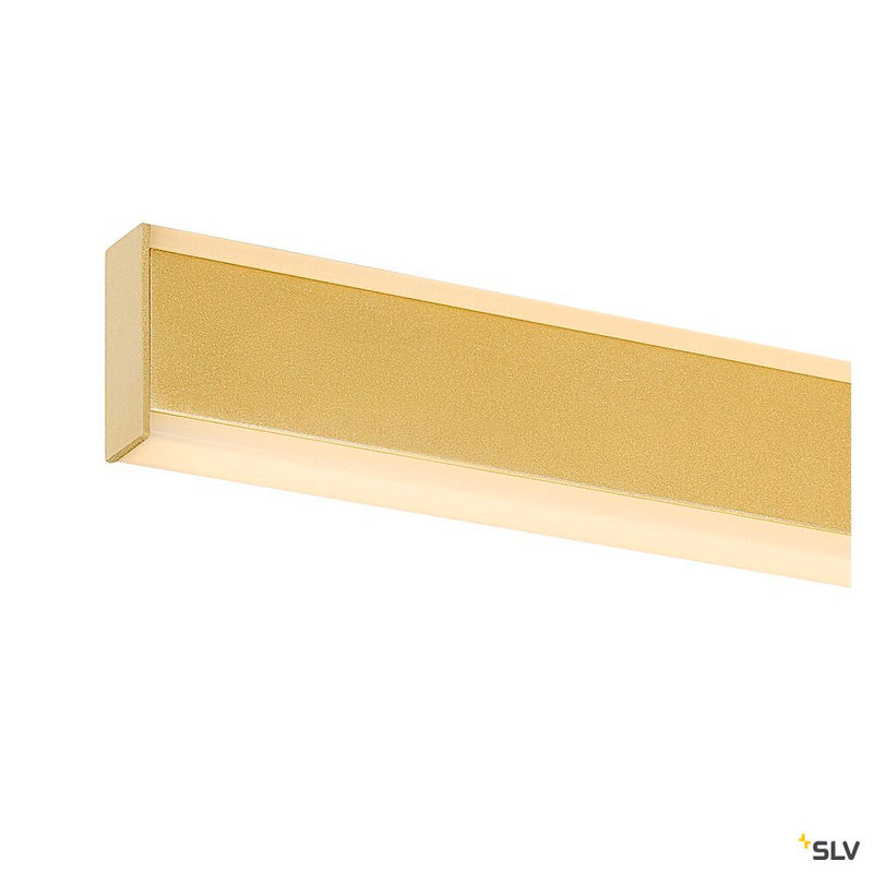 SLV 1008086 ONE LINEAR 50, wall-mounted light, UP/DOWN, 2700/3000 K, PHASE, brass