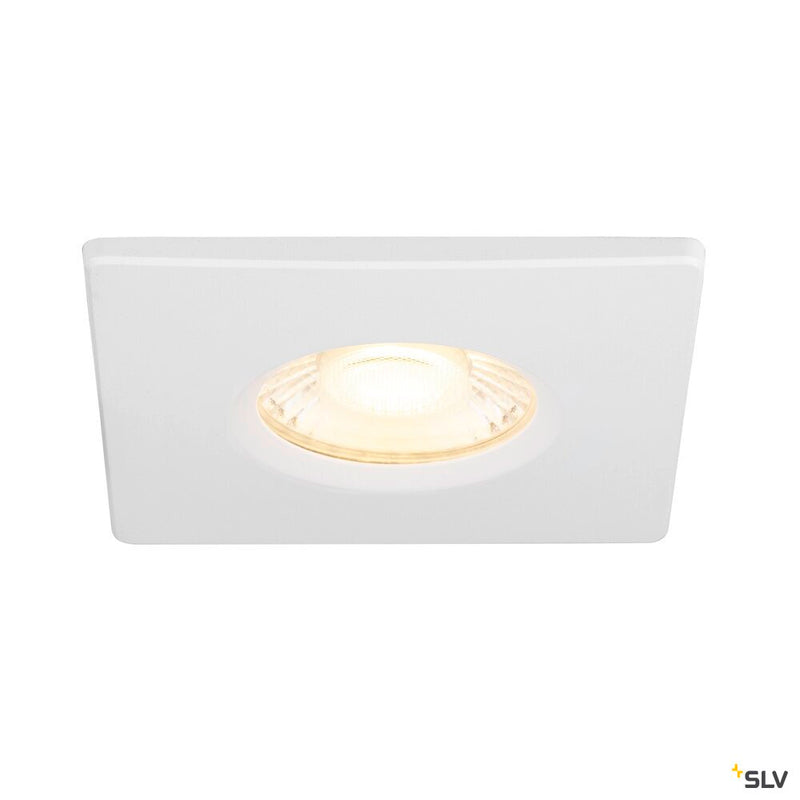 SLV 1008095 UNIVERSAL DOWNLIGHT cover, for downlight, IP65, square, white