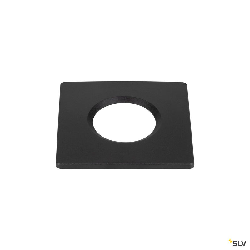 SLV 1008096 UNIVERSAL DOWNLIGHT cover, for downlight, IP65, square, black