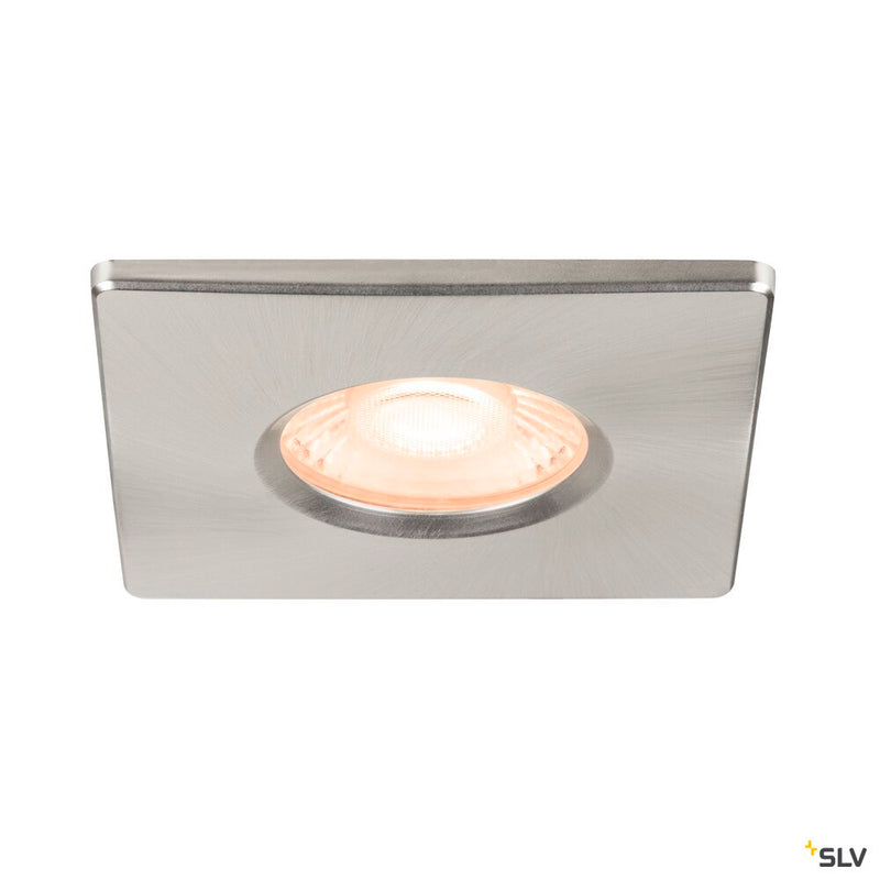 SLV 1008097 UNIVERSAL DOWNLIGHT cover, for downlight, IP65, square, aluminium