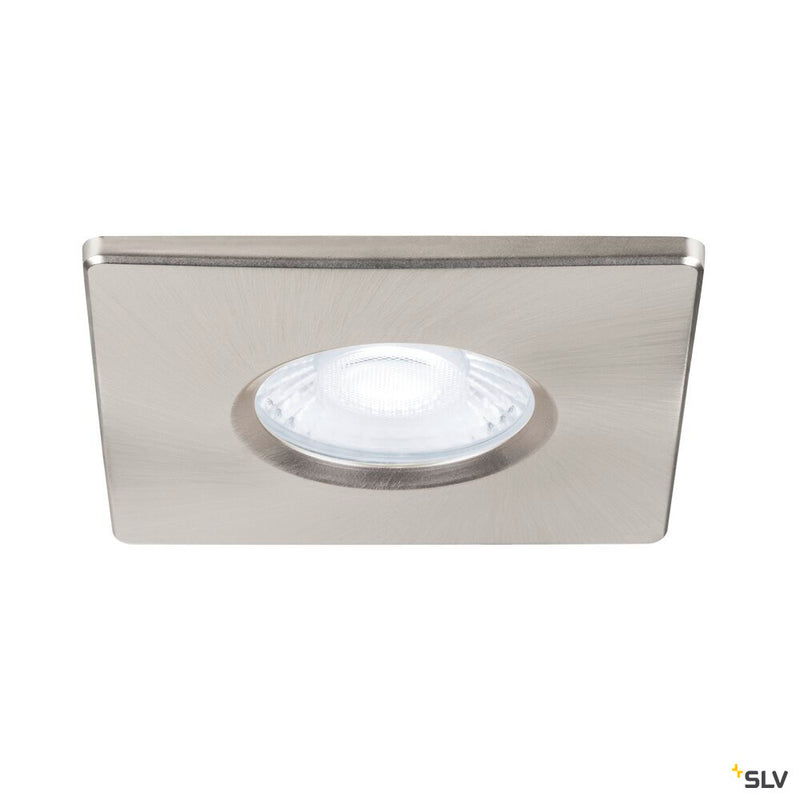 SLV 1008097 UNIVERSAL DOWNLIGHT cover, for downlight, IP65, square, aluminium