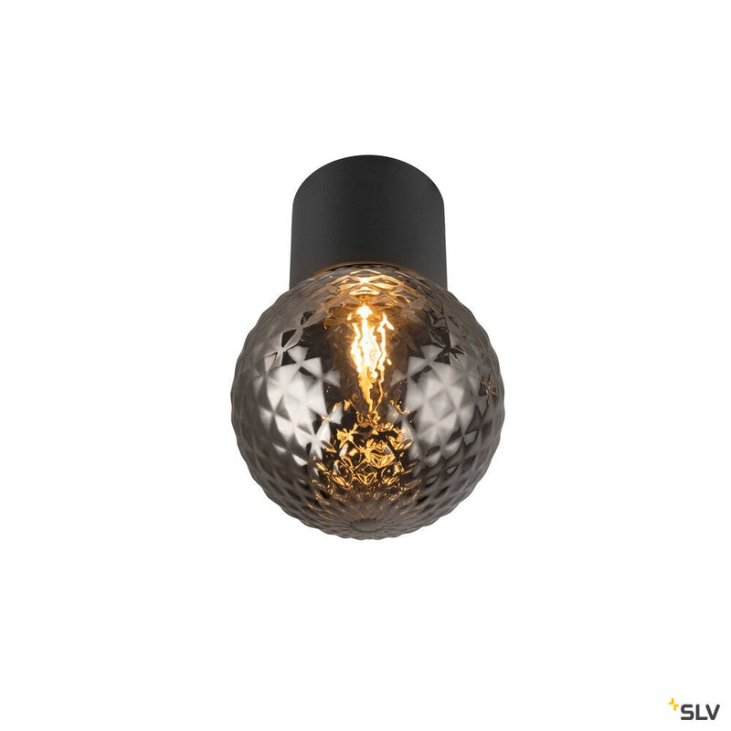SLV 1008099 VARYT, ceiling-mounted light, round, 1x max. 6 W, E14, black