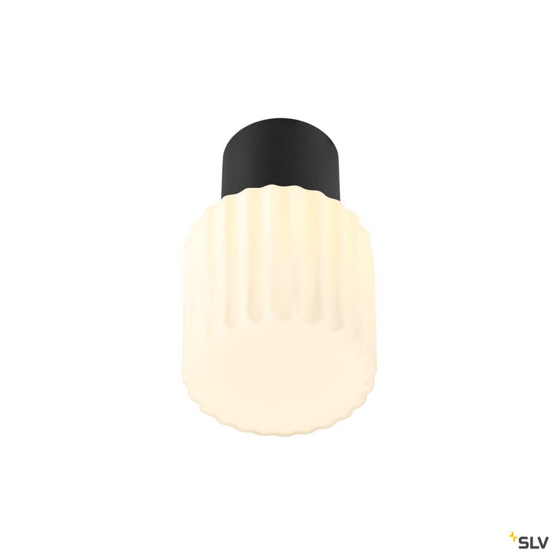 SLV 1007860 VARYT glass shade, pleated