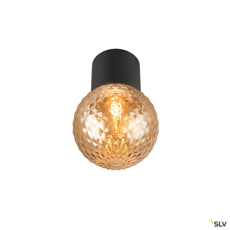 SLV 1008023 VARYT glass shade, Diamant amber