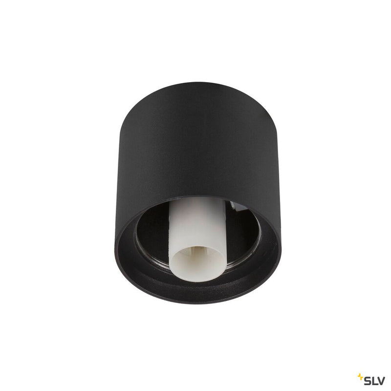 SLV 1008099 VARYT, ceiling-mounted light, round, 1x max. 6 W, E14, black
