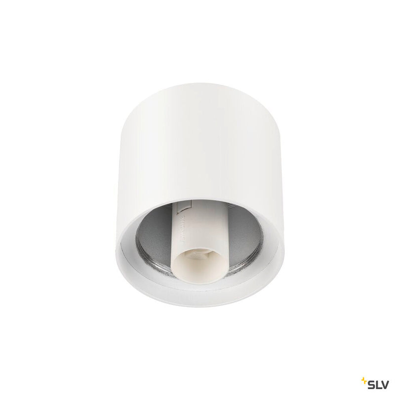 SLV 1008100 VARYT, ceiling-mounted light, round, 1x max. 6 W, E14, white
