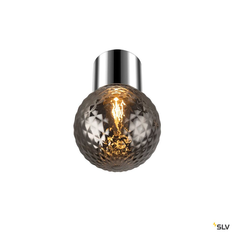 SLV 1008101 VARYT, ceiling-mounted light, round, 1x max. 6 W, E14, chrome