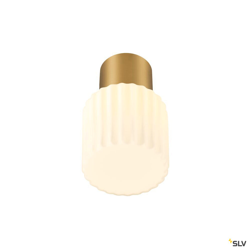 SLV 1008102 VARYT, ceiling-mounted light, round, 1x max. 6 W, E14, brass