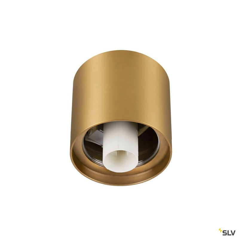 SLV 1008102 VARYT, ceiling-mounted light, round, 1x max. 6 W, E14, brass